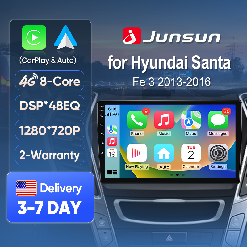 Japanese Car Lifestyle - Junsun AI voix autoradio sans fil