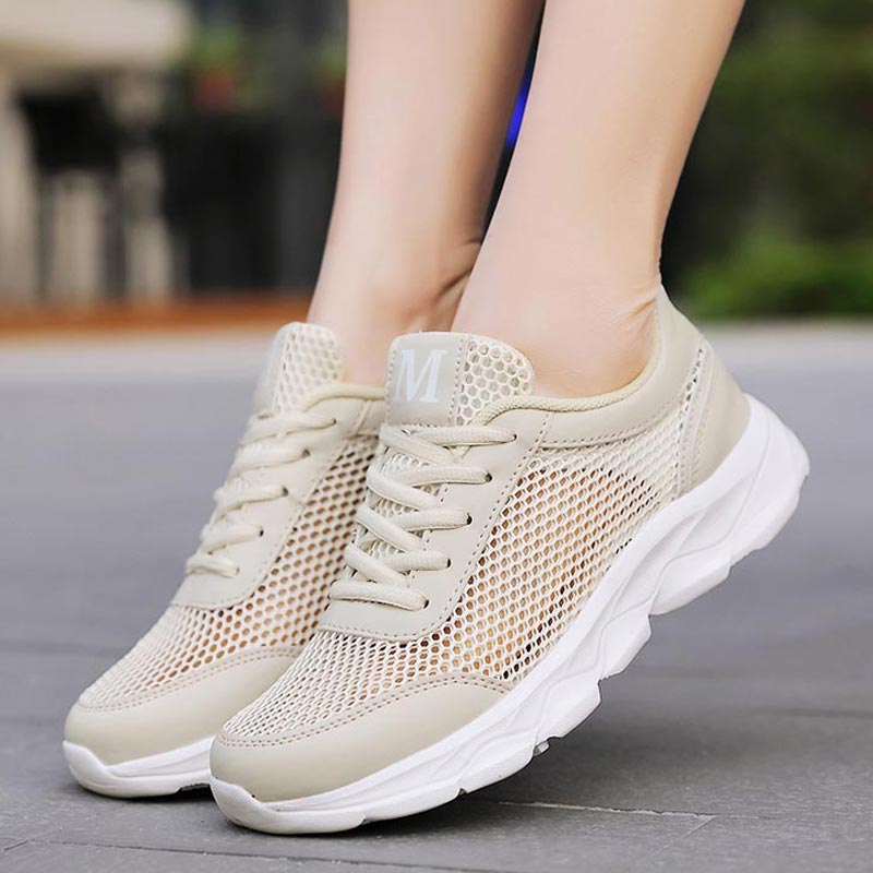 Japanese Lifestyle Store Uk - Été Respirant Sneakers Femmes Maille Femmes