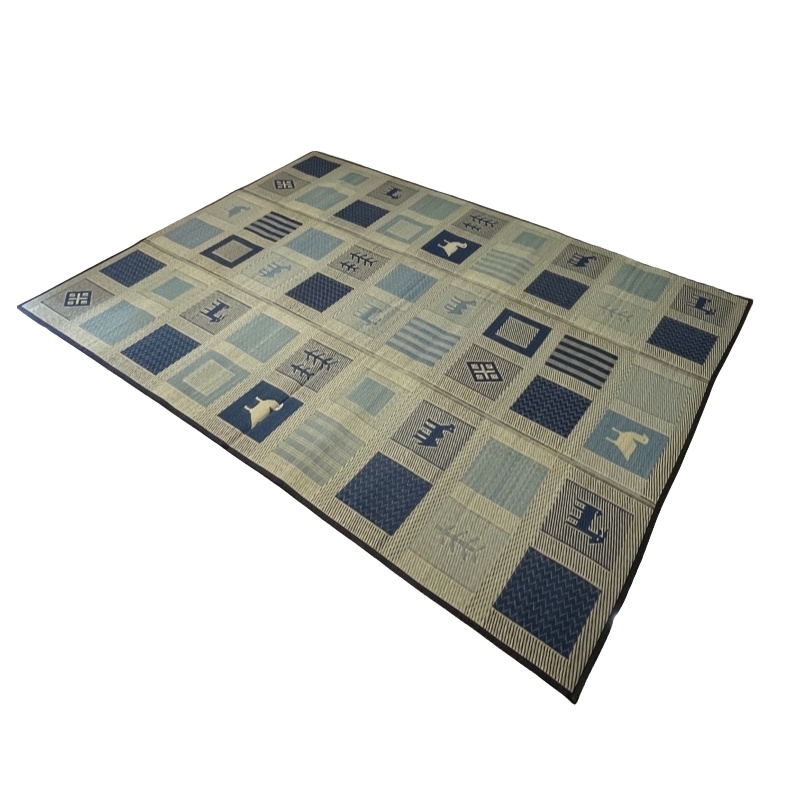 Tatami Mat Rush - Tapis de yoga rectangulaire de style