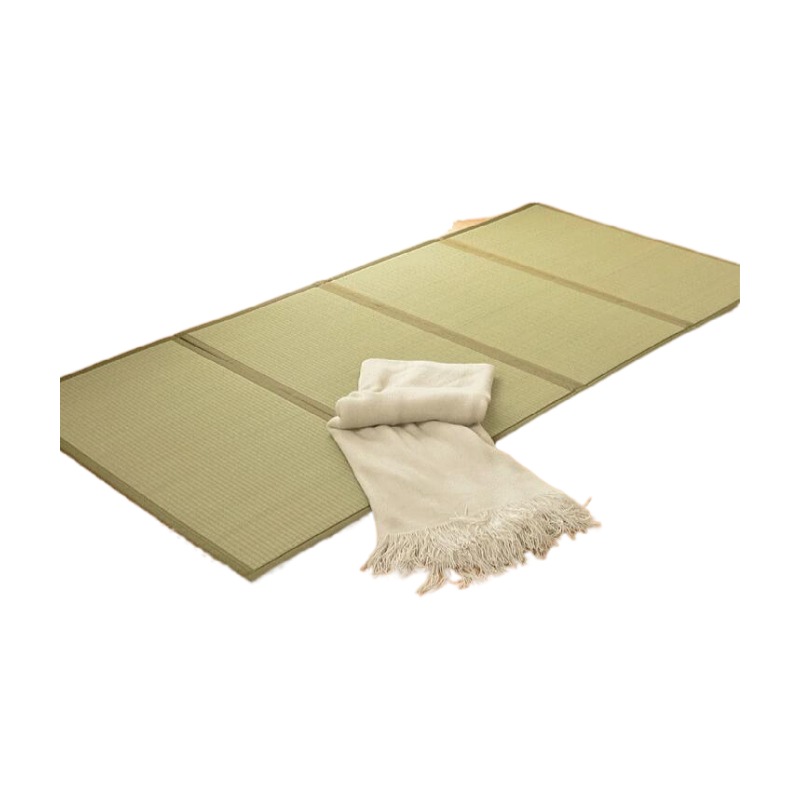 Tatami Mat Rush - Tapis de yoga pliable en paille