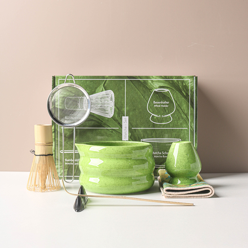 Matcha Bowl Chawan - Ensemble Matcha japonais, bol Matcha avec