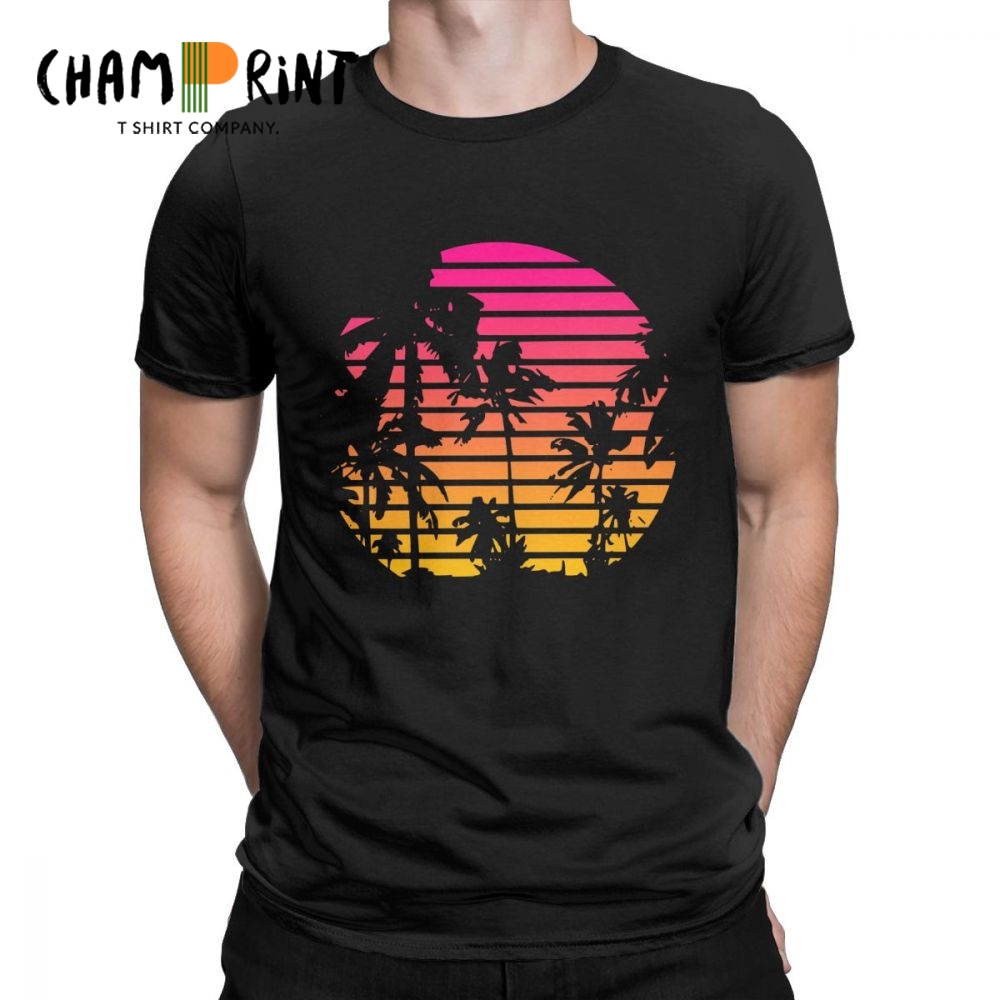 Japan Lifestyle And Culture - T-shirt homme, streetwear, vintage, palmier, années