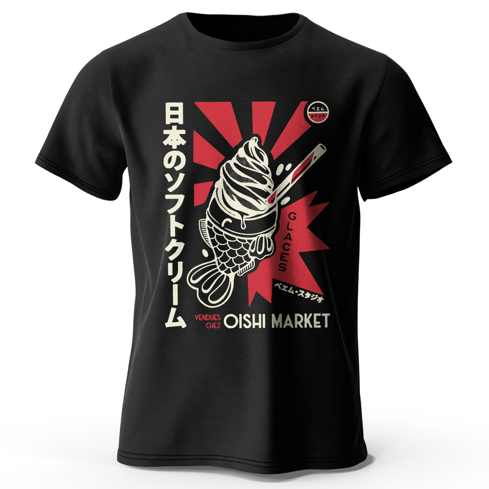 T-Shirt 100% coton imprimé Foo - Japan Lifestyle And Culture avis et prix