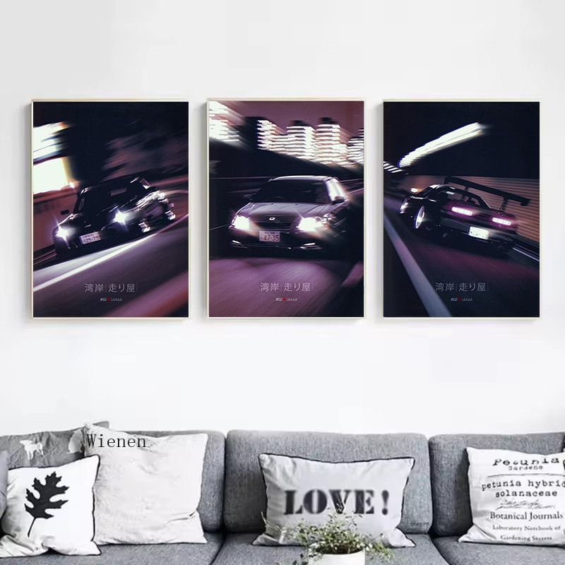 Affiche sur toile style urbain - Japanese Car Lifestyle avis et prix