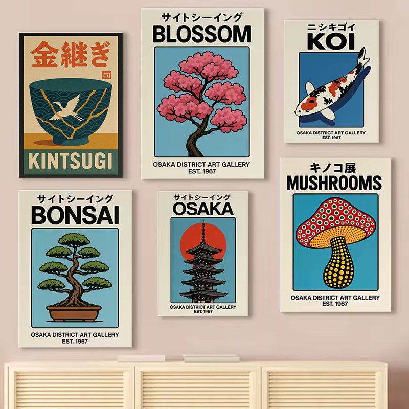 Vintage japon voyage Art Osaka - Japanese Zen Lifestyle avis et prix