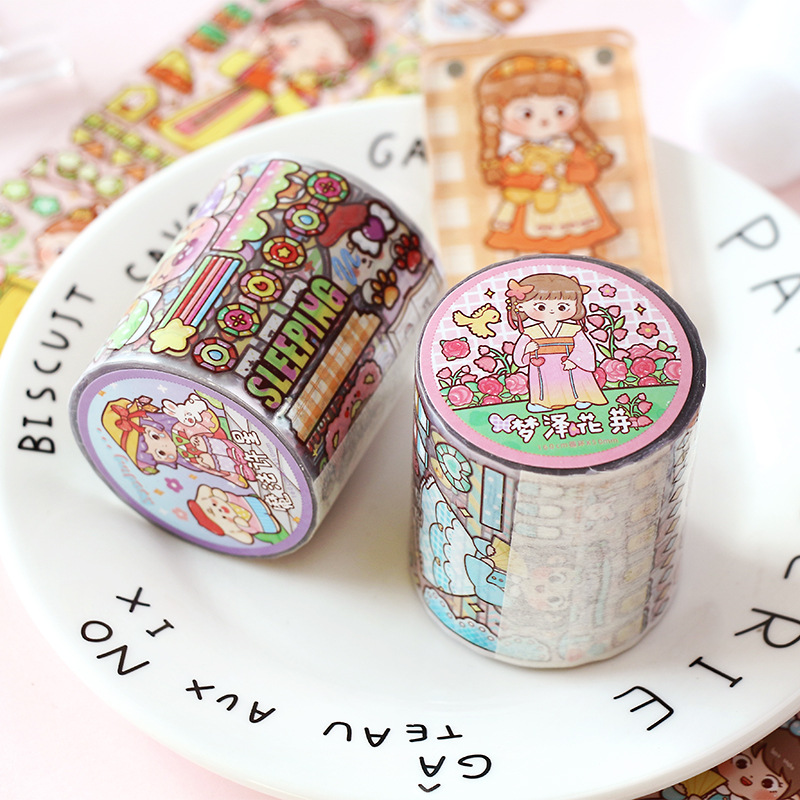 TIANZI 50mmx5m Rubans Adhésifs - Japanese Girl Lifestyle avis et prix