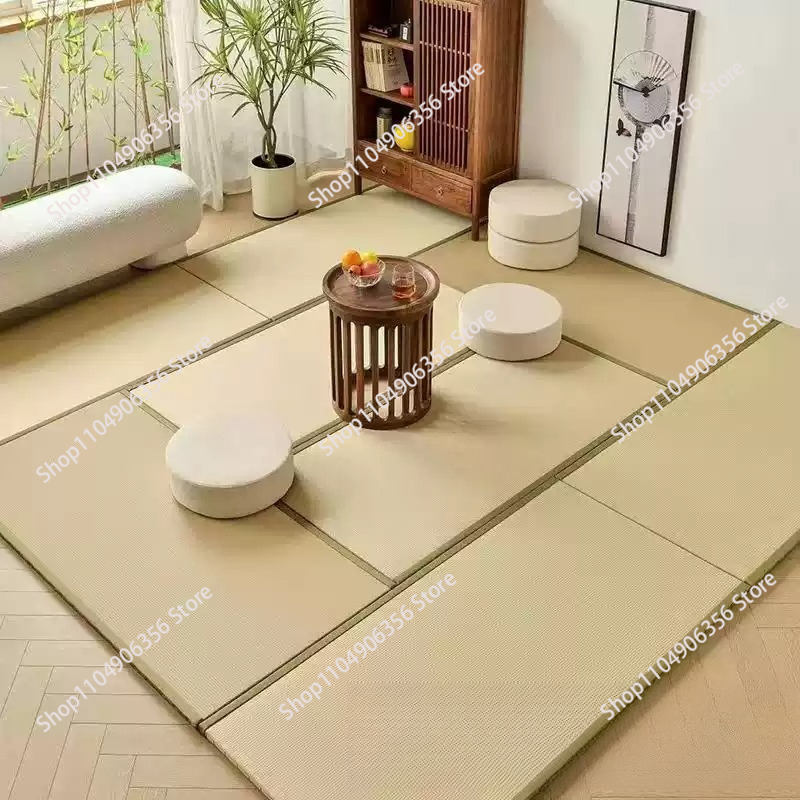 Tapis traditionnel japonais en - Tatami Mat Rush avis et prix