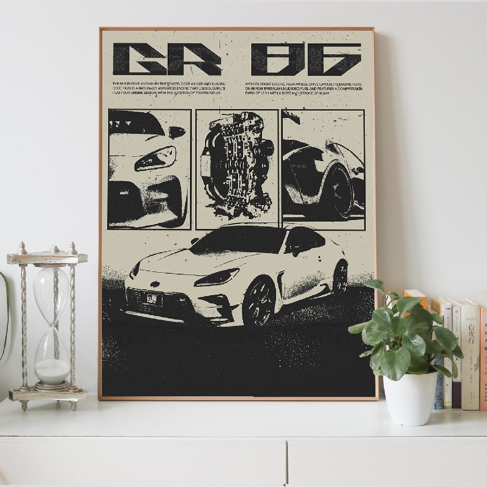 Peinture sur toile de style ja - Japanese Car Lifestyle avis et prix