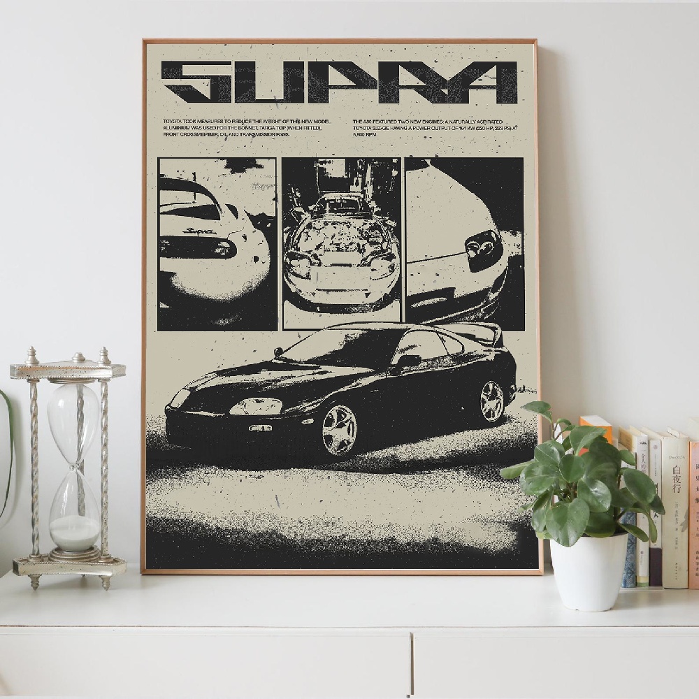 Peinture sur toile de style ja - Japanese Car Lifestyle avis et prix