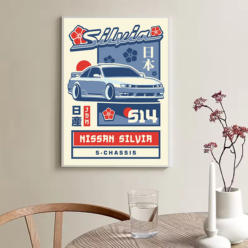 Affiche sur toile de voiture d - Japanese Car Lifestyle avis et prix
