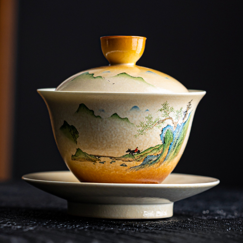 Gaiwan en céramique herbe et b - Matcha Bowl Chawan avis et prix
