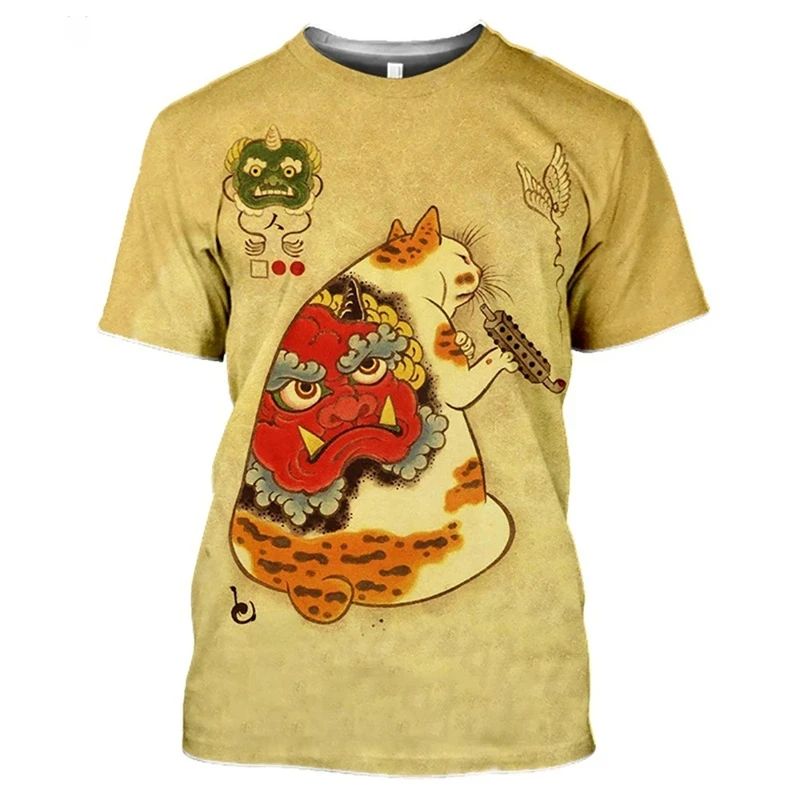 T-shirt japonais Kong Fu Cat T - Japan Lifestyle And Culture avis et prix