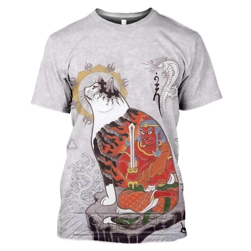 T-shirt japonais Kong Fu Cat T - Japan Lifestyle And Culture avis et prix